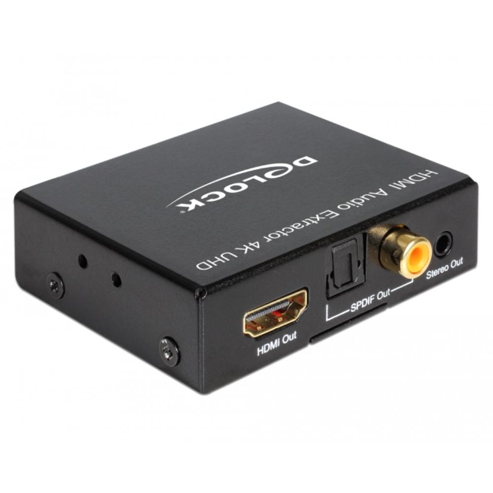 HDMI naar HDMI Audio Extractor - 4K - Delock