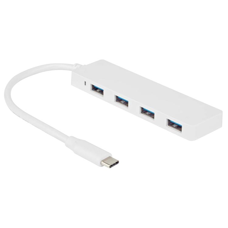 USB 2.0 hub - 10 USB poorten - Versie: 2.0 - Highspeed - 10 poorten ...