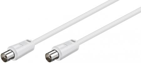 Quality4All Antenna Connection Cable White Ieccoax Plug Quality4 quality4all kopen in de aanbieding