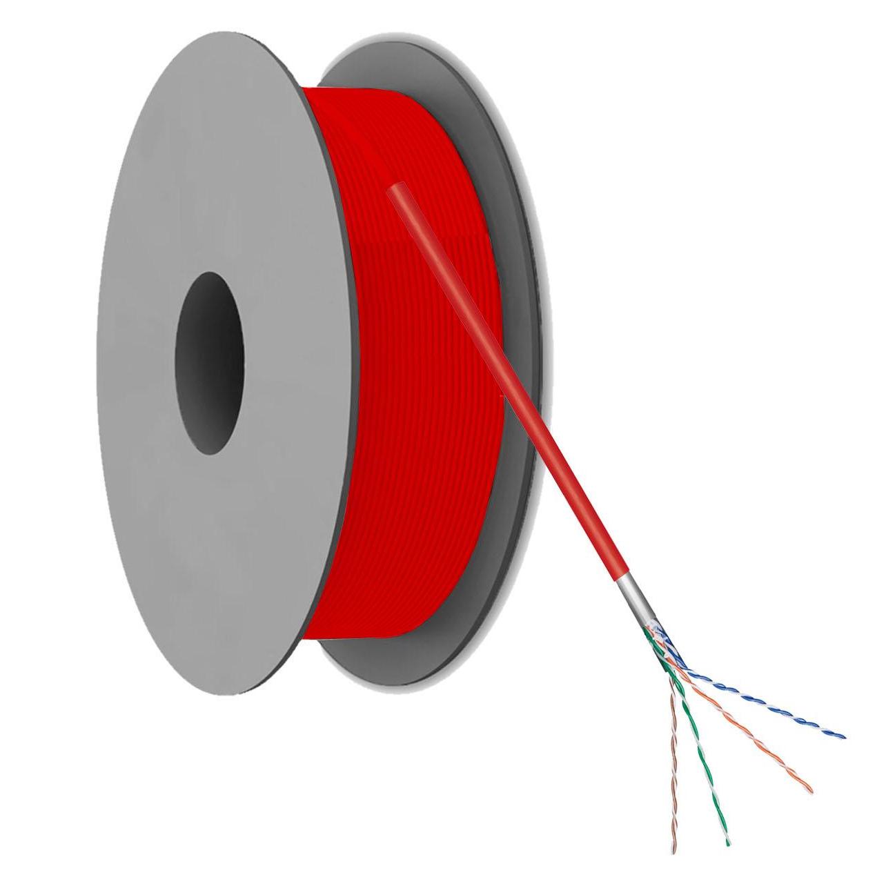 Cat 7 S/FTP netwerkkabel per rol - Draka