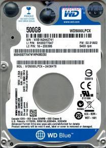 Western Digital Wd5000Lpcx 25 500Gb 5400Rpm Sata western digital kopen in de aanbieding