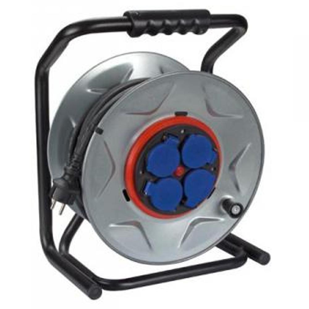 MGA ORNO AE-13155(GS) Cable Reel 50m 4-slot 3200W Anti-Twist Socket
