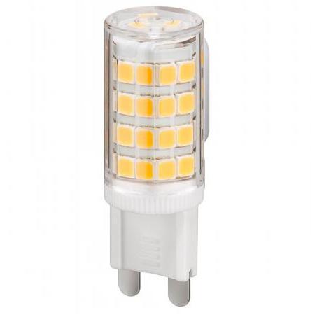 onderbreken capaciteit wortel G9 Led lamp - Lamptype: Led, Vermogen: 4 Watt - 230 Volt, Lichtsterkte: 370  lumen, Dimbaar: Nee, Lichtkleur: Extra warm wit - 2700 K.