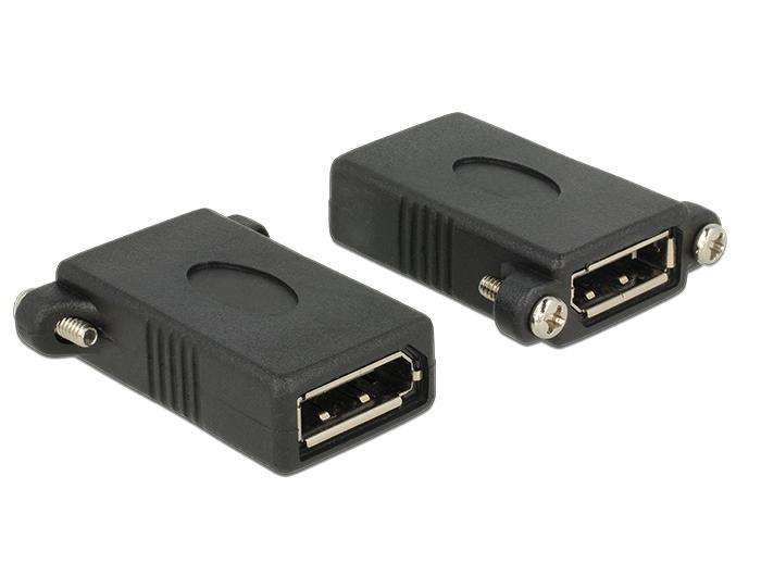 Delock Adapter Displayport 1.1 female > Displayport female voor insta - Delock
