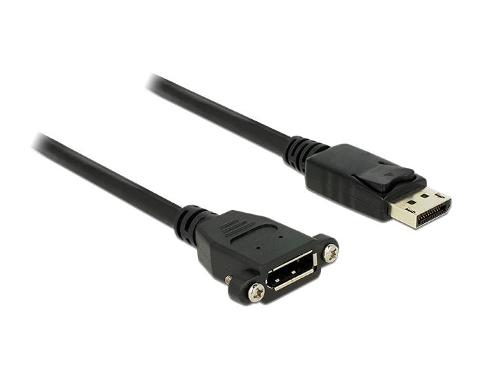 Delock Kabel Displayport 12 Stecker Buchse Zum Einbau 1 delock kopen in de aanbieding Delock Kabel Displayport 12 Stecker Buchse Zum Einbau 1 delock kopen in de aanbieding