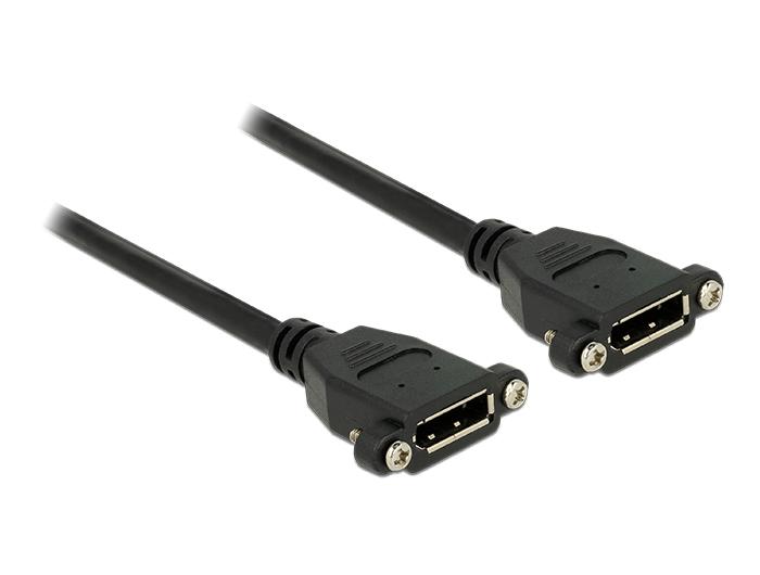 Delock Kabel Displayport 1.1 Stekker voor installatie > Displayport fe - Delock