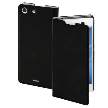 Booklet Slim Voor Sony Xperia M5 Zwart Hama hama kopen in de aanbieding