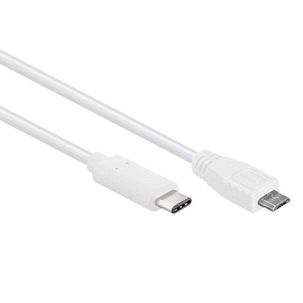 Usb C Naar Micro 02 Meter Quality4All quality4all kopen in de aanbieding