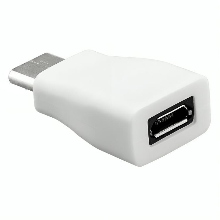 marmeren dubbele Bezit USB C naar USB B micro adapter - Versie: 2.0 - HighSpeed Aansluiting 1: USB  C male Aansluiting 2: Micro USB B female