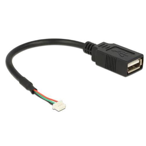 Delock Kabel Usb 20 Pfostenbuchse 125 Mm 4 Pin 20 Typ A Buchs delock kopen in de aanbieding