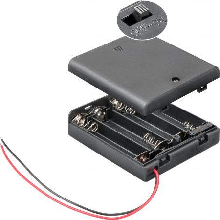 AA batterij houder - Goobay