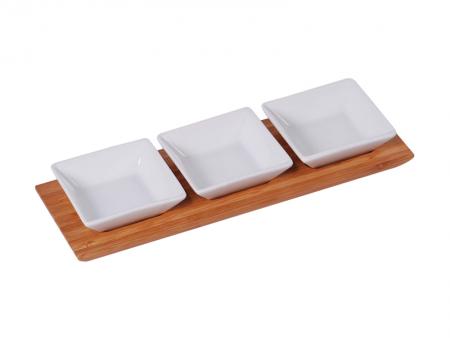 Dip schaal set Bamboe MK Bamboo