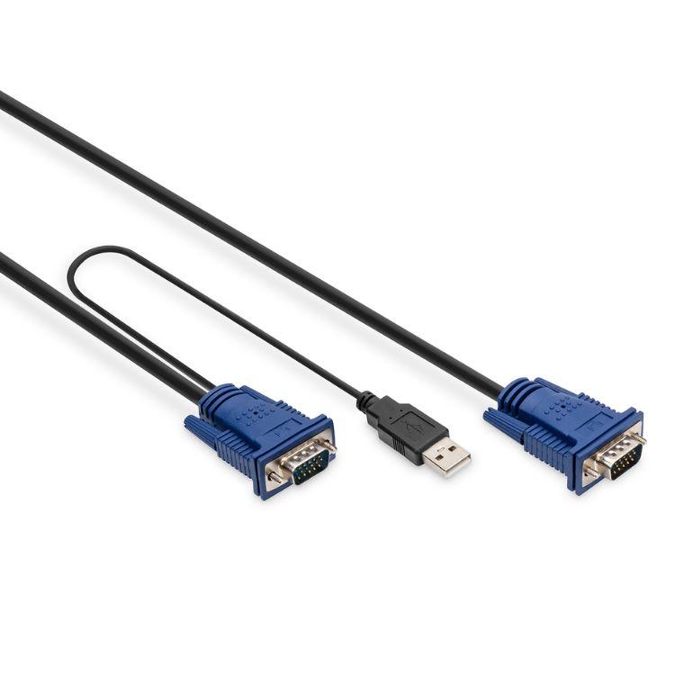 Aten KVM kabel VGA + USB - PC Connector: HDB & USB Console Connector ...