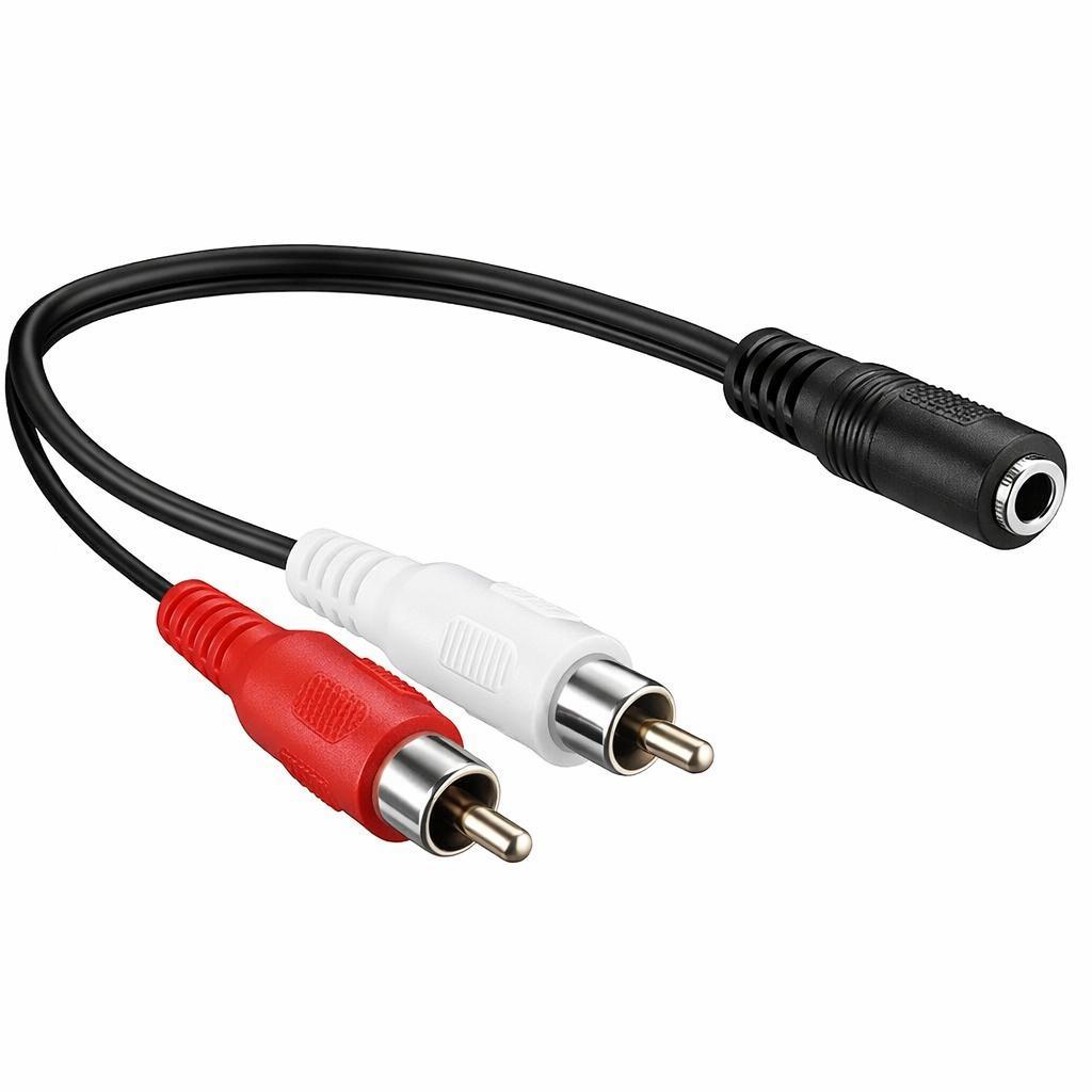 Jack naar tulp kabel - Allteq