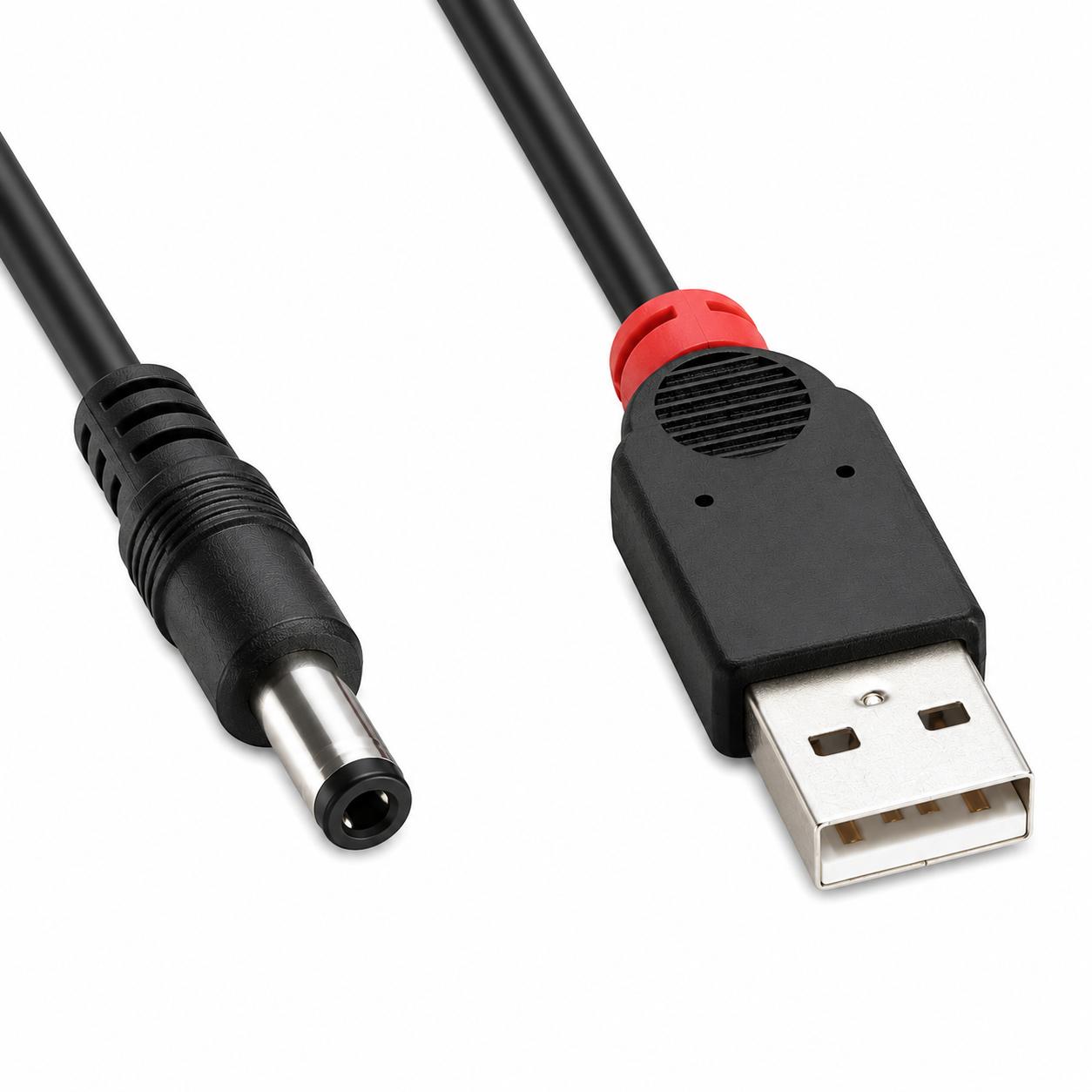 USB 2.0 voedingskabel naar dc plug