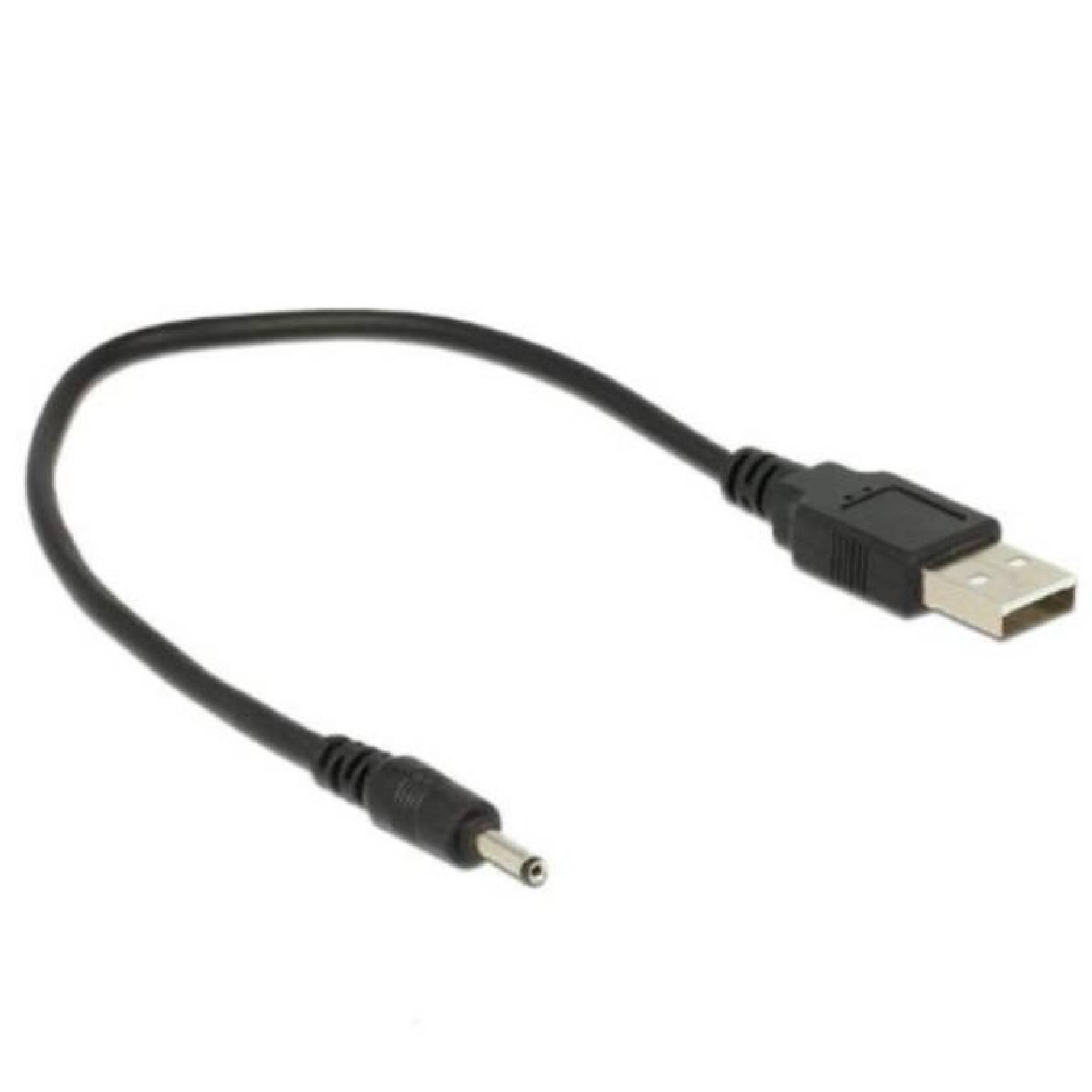 Delock Kabel USB Typ-A Stecker Power > DC 3,0 x 1,1 mm Stecker 27 cm - Delock