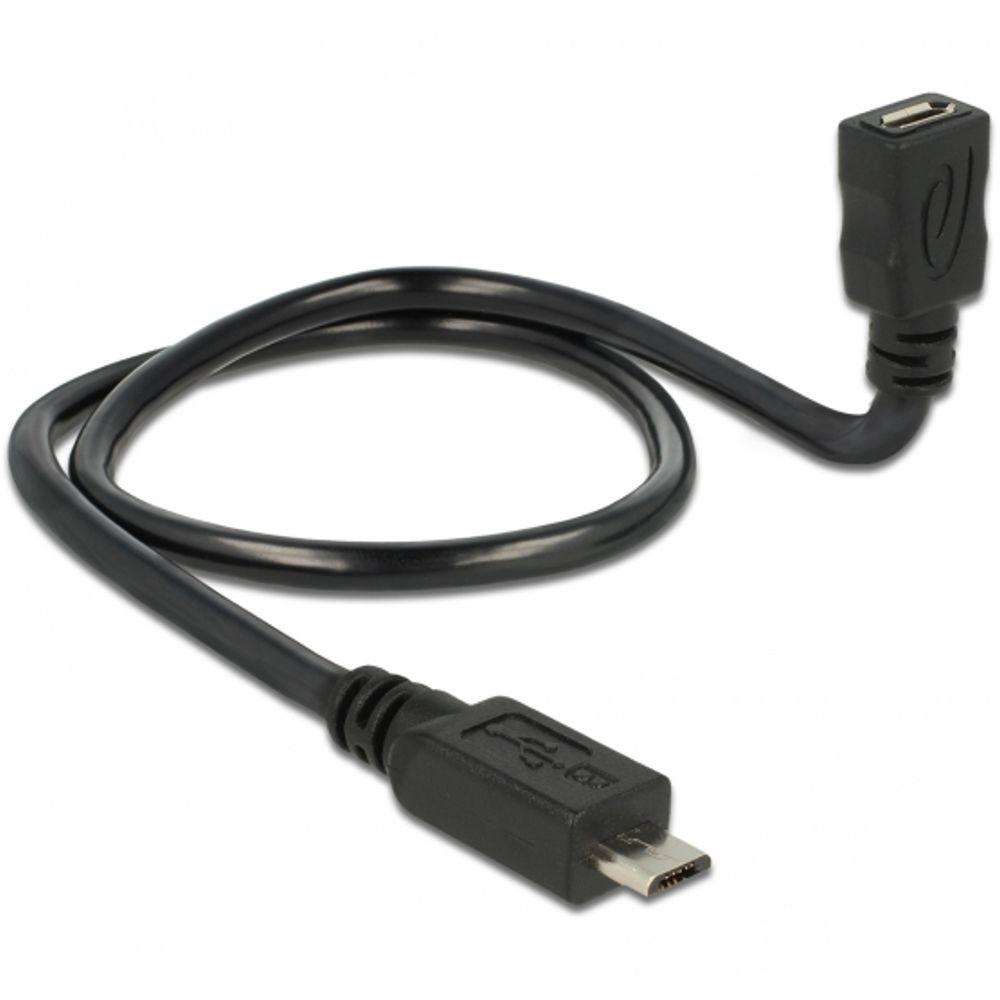 Micro USB verlengkabel - Delock