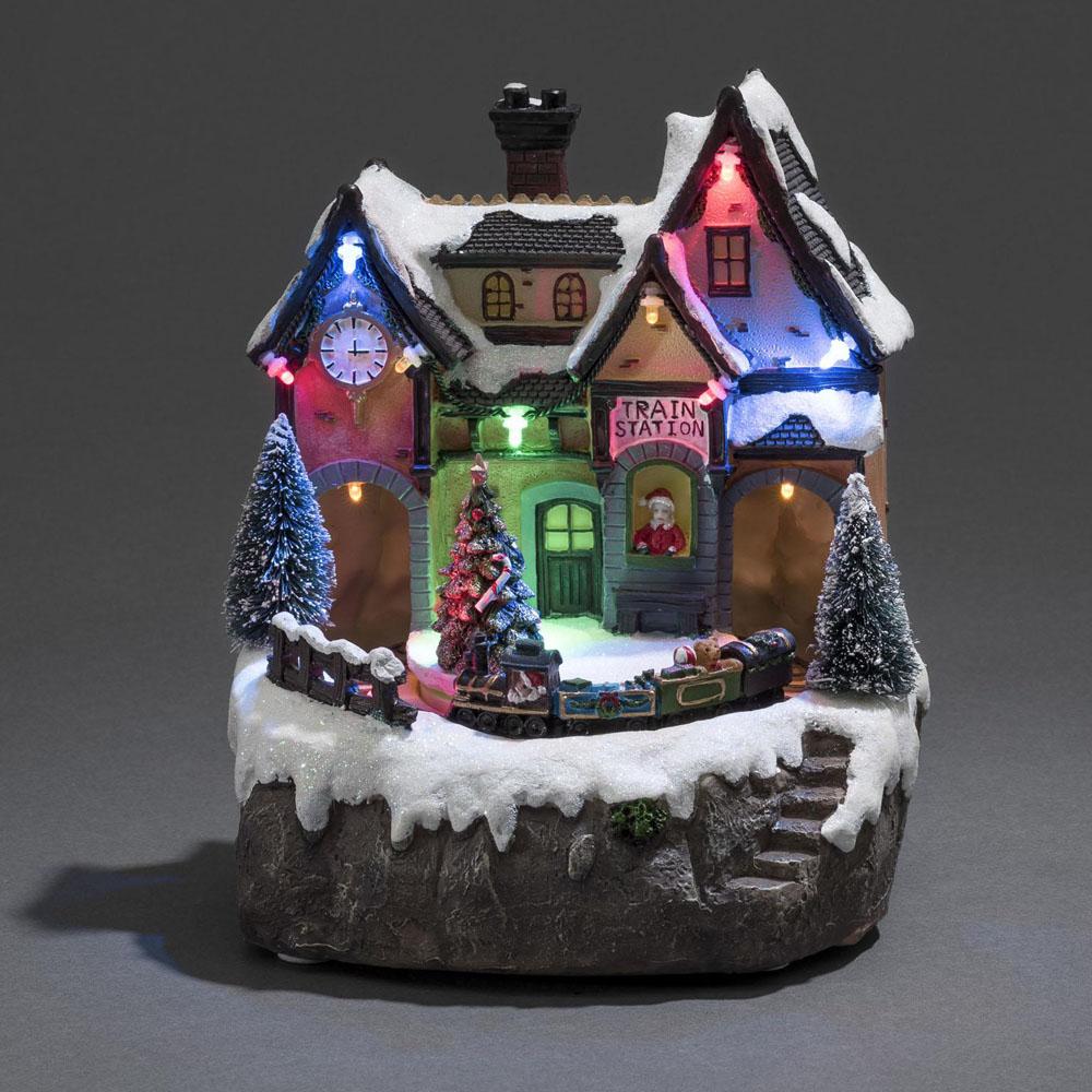 Kerstfiguur Wintertafereel Konstsmide