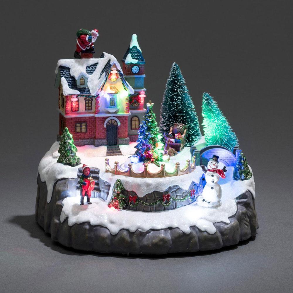 Kerstfiguur Wintertafereel Konstsmide