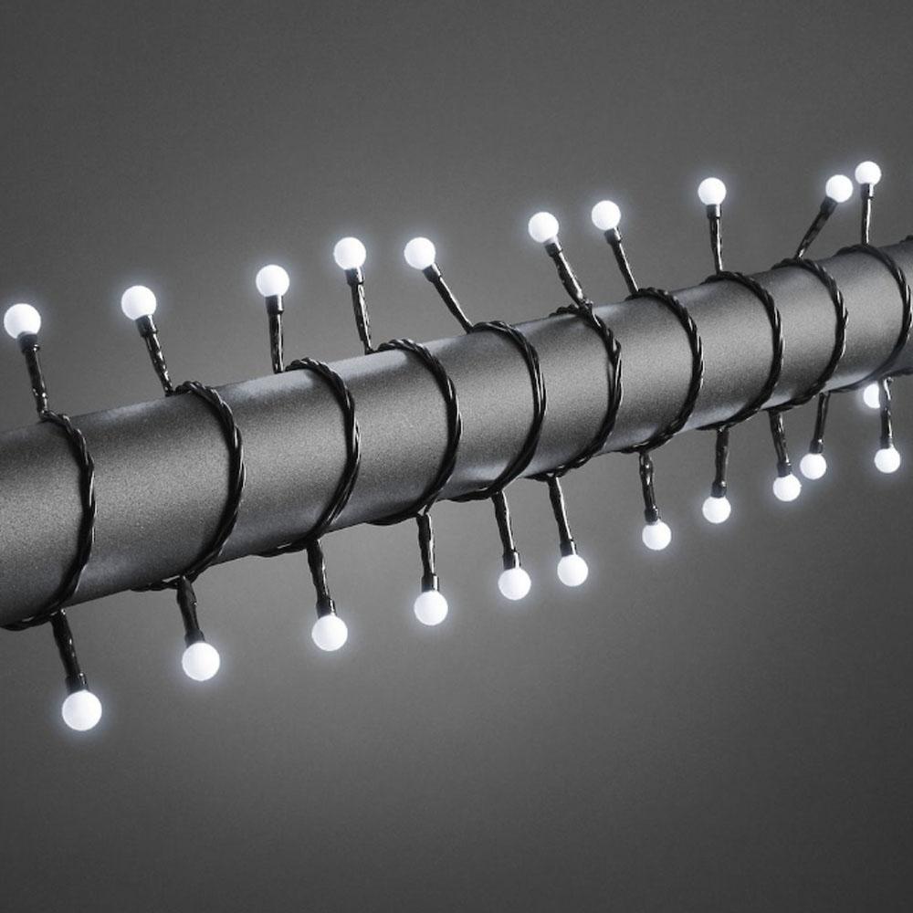 Lichtsnoer - led kerstverlichting buiten en binnen - 160 lampjes - 12.72 meter - koud wit