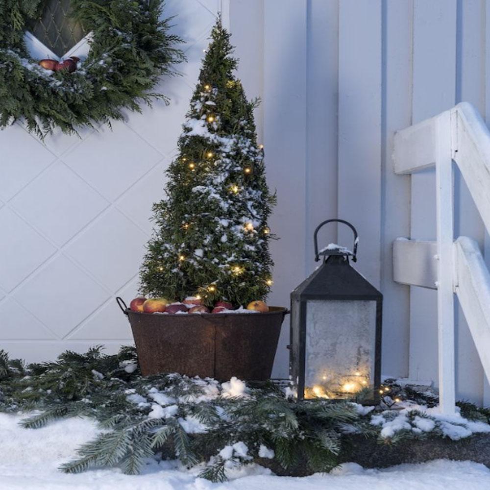 Led Kerstboomverlichting - 120 lampjes - buiten en binnen - 19.04 meter - extra warm wit