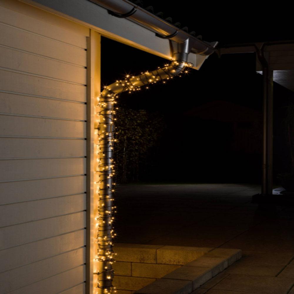 Led Kerstboomverlichting - 120 lampjes - buiten en binnen - 19.04 meter - extra warm wit