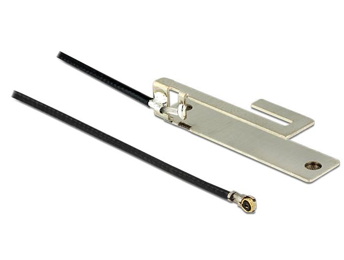 Delock WLAN Antenne MHF IV/ HSC MXHP32 802.11 b/g/n PIFA 3 dBi 250 mm intern - Delock