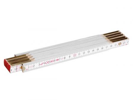 Houten Duimstok 2 M Toolland toolland kopen in de aanbieding