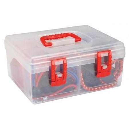 SET MET RATELSPANBANDEN EN SPANELASTIEKEN 20 st. Perel