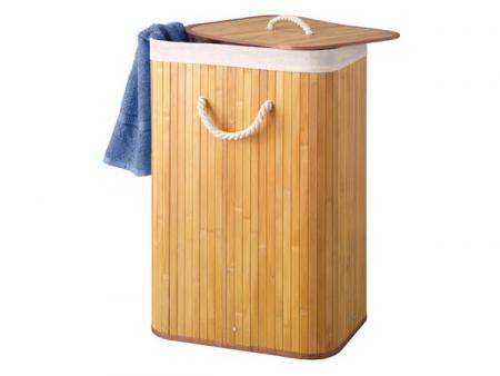 BAMBOE WASMAND RECHTHOEKIG NATUREL Perel