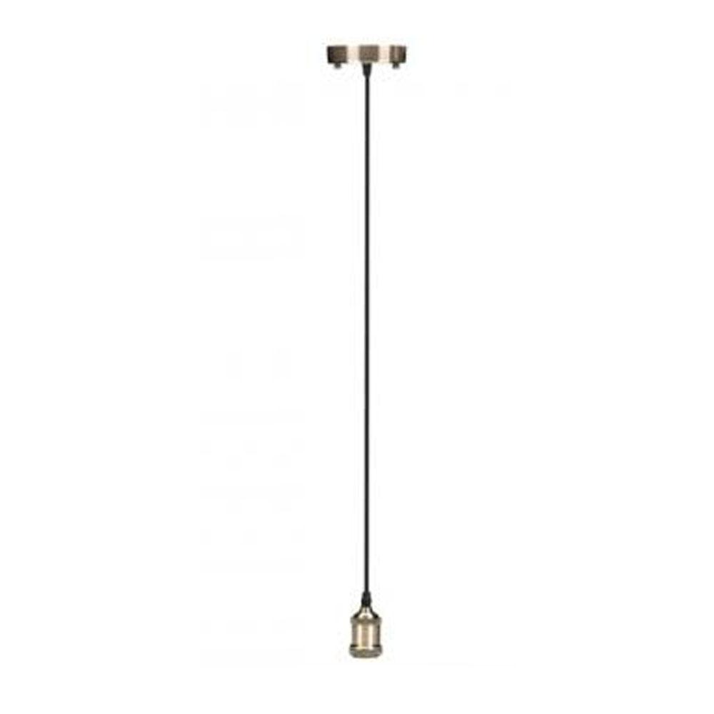 ijs tekort Matig E27 hanglamp armatuur - Kabellengte: 1 meter Diameter fitting: 44 mm Kleur:  Goud