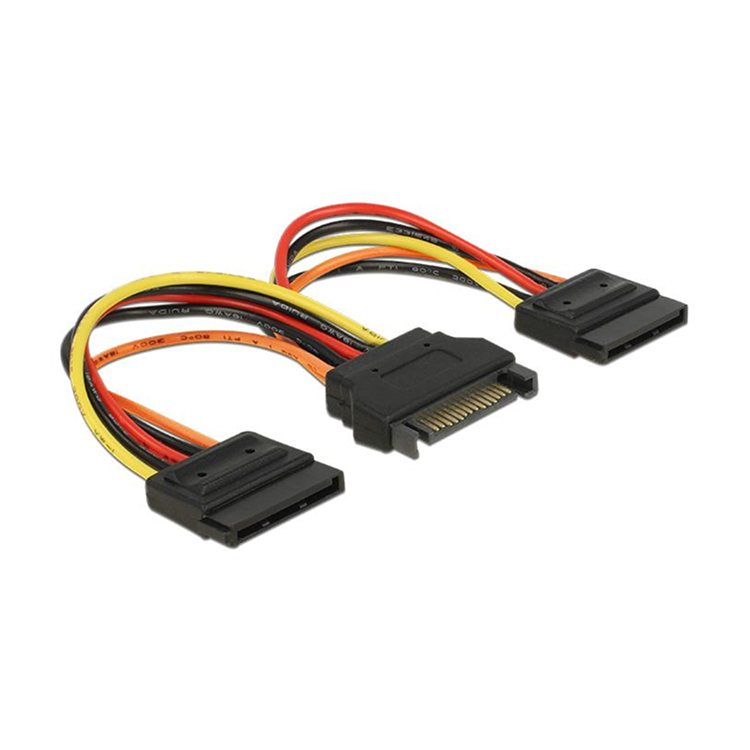 Delock Kabel Power Sata 15 Pin Stecker 2 X 15 Buchse delock kopen in de aanbieding Delock Kabel Power Sata 15 Pin Stecker 2 X 15 Buchse delock kopen in de aanbieding