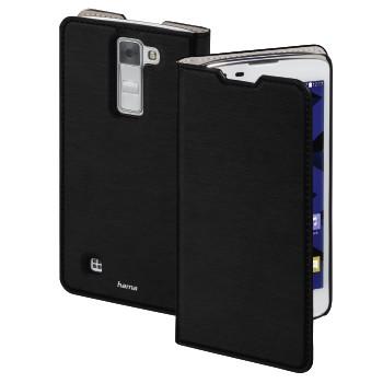 Booklet Slim Voor Lg K8 Lte Zwart Hama hama kopen in de aanbieding