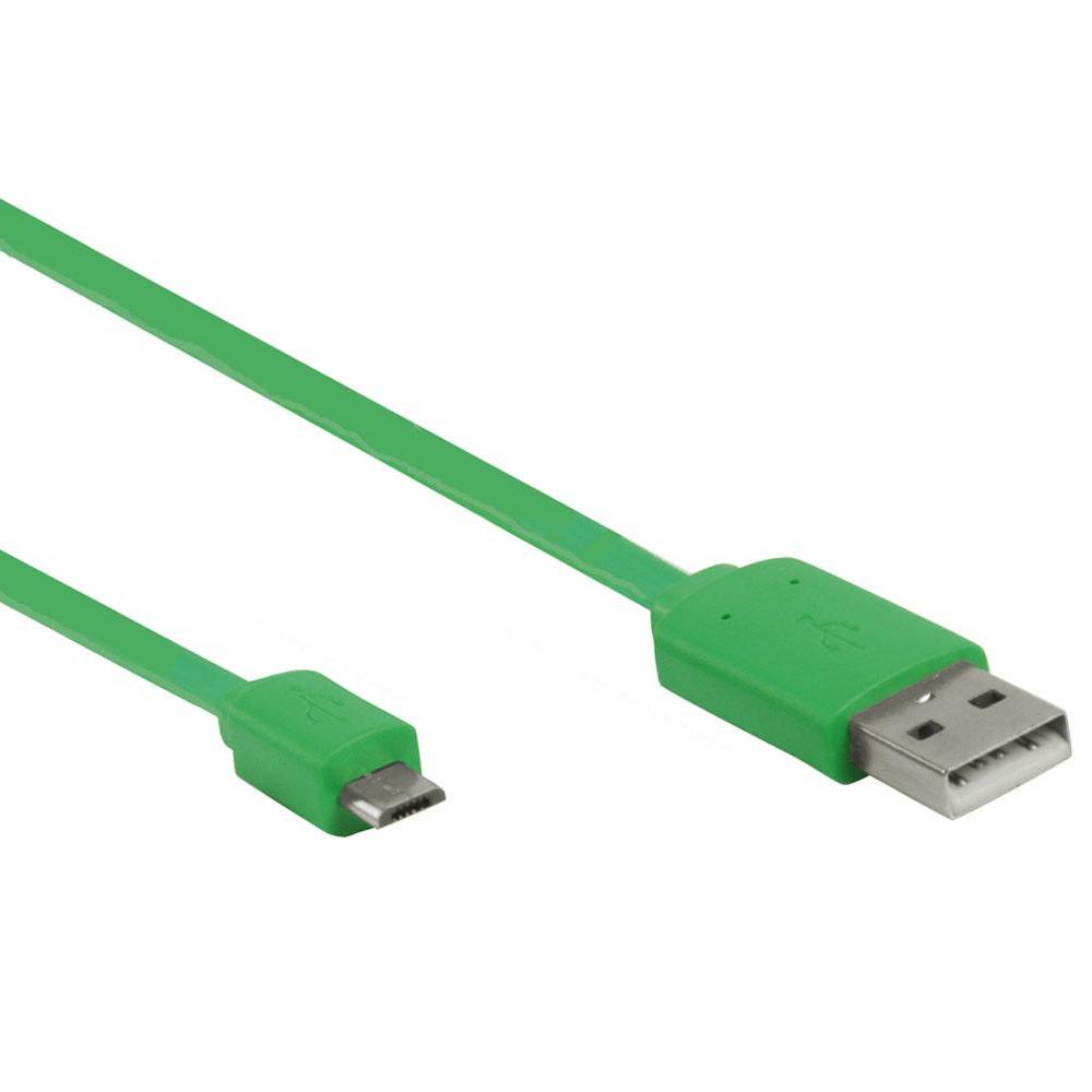 Usb 20 Micro Kabel 1 Meter Groen Valueline valueline kopen in de aanbieding
