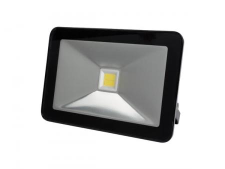 DESIGN LED-SCHIJNWERPER 30 W, NEUTRAALWIT ZWART Perel
