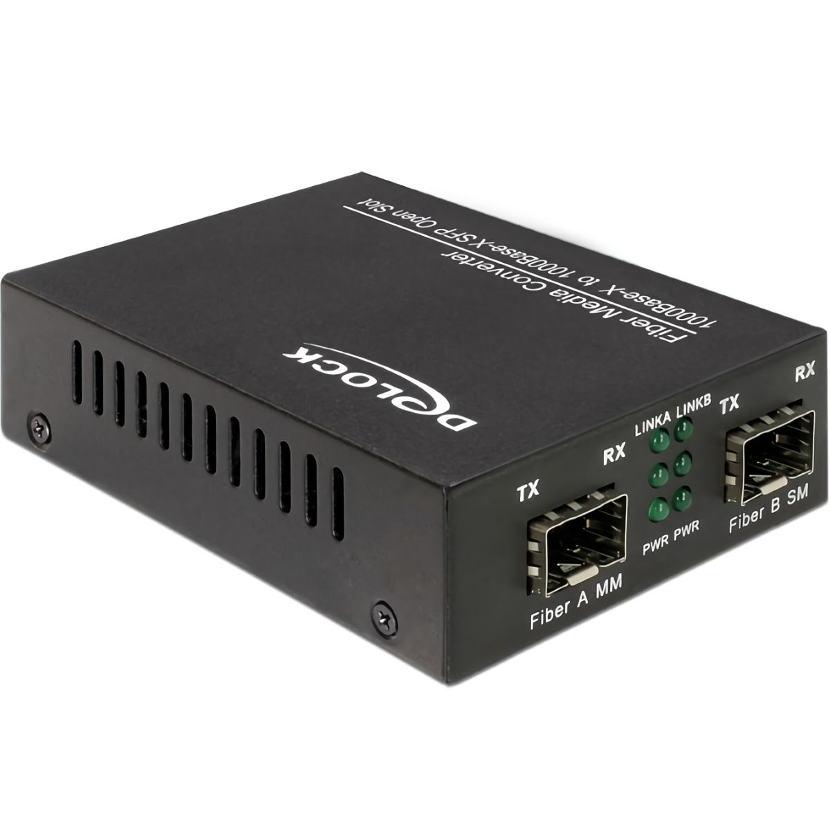 Glasvezel converter - Delock