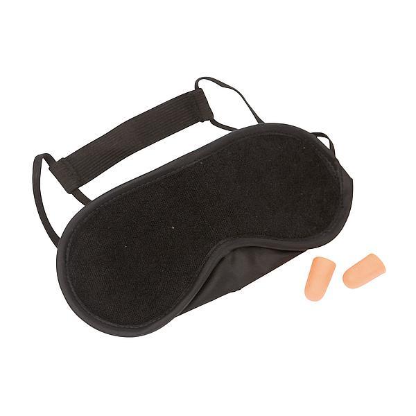 Bo-Trail - Oogmasker - - oogmasker en oordoppen heerlijk te slapen zonder storend licht en geluid. De ideale set voor op