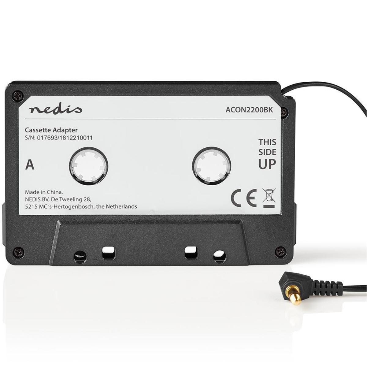 Geavanceerde veeg ingesteld Cassette Adapter - Cassette Adapter, Speel een MP3, iPod of een Discman af  via de auto radio met een cassete deck.