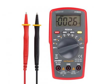 Quality4All Digital Multimeter Cat Ii 500 V Iii 300 V 10 A 4000 Coun quality4all kopen in de aanbieding
