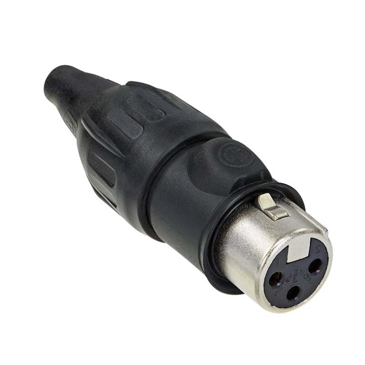 Xlr stekker 3 polig Professioneel Neutrik