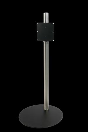 Cavus Vloerstandaard 100Cm60Mm Rvs Voet 53Cm Zwart Vesa 200 cavus kopen in de aanbieding