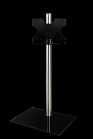 Cavus Vloerstandaard 100Cm60Mm Rvs Voet Rechthoek Glas Vesa 4030 cavus kopen in de aanbieding