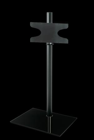 Cavus Vloerstandaard 120Cm60Mm Zwart Voet Rechthoek Glas Vesa 4020 cavus kopen in de aanbieding