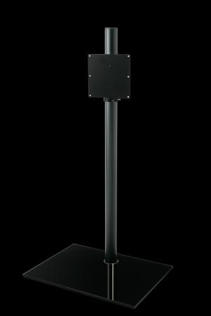 Cavus Vloerstandaard 100Cm60Mm Zwart Voet Rechthoek Glas Vesa 200 cavus kopen in de aanbieding