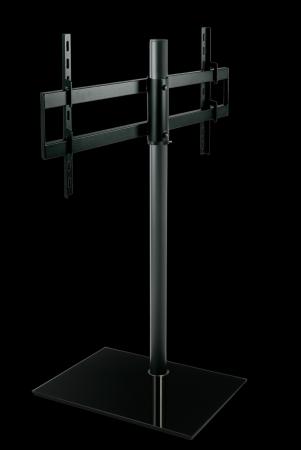 Cavus Vloerstandaard 100Cm60Mm Zwart Voet Rechthoek Glas Vesa 6040 cavus kopen in de aanbieding