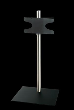 Cavus Vloerstandaard 100Cm60Mm Rvs Voet Rechthoek Zwart Vesa 4020 cavus kopen in de aanbieding