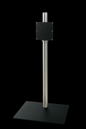 Cavus Vloerstandaard 120Cm60Mm Rvs Voet Rechthoek Zwart Vesa 200 cavus kopen in de aanbieding