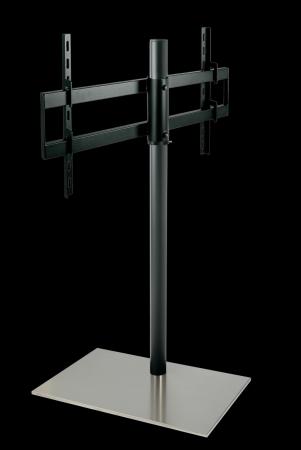 Cavus Vloerstandaard 100Cm60Mm Zwart Voet Rechthoek Rvs Vesa 6040 cavus kopen in de aanbieding