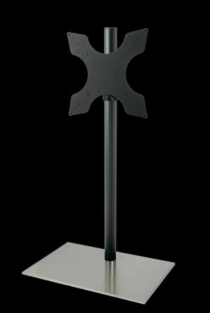 Cavus Vloerstandaard 100Cm60Mm Zwart Voet Rechthoek Rvs Vesa 400 cavus kopen in de aanbieding Cavus Vloerstandaard 100Cm60Mm Zwart Voet Rechthoek Rvs Vesa 400 cavus kopen in de aanbieding