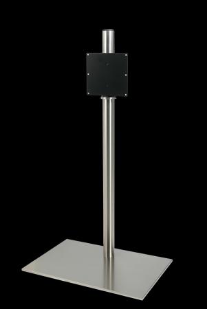 Cavus Vloerstandaard 100Cm60Mm Rvs Voet Rechthoek Vesa 200 Ca cavus kopen in de aanbieding